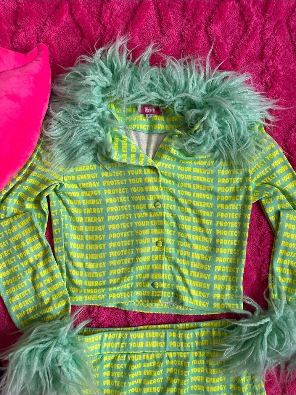 Elsie & Fred vibrant lime